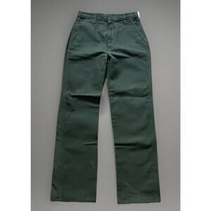 National Park Service Uniform Pants 30X32 Canvas Green USA Made Double Knee NEW